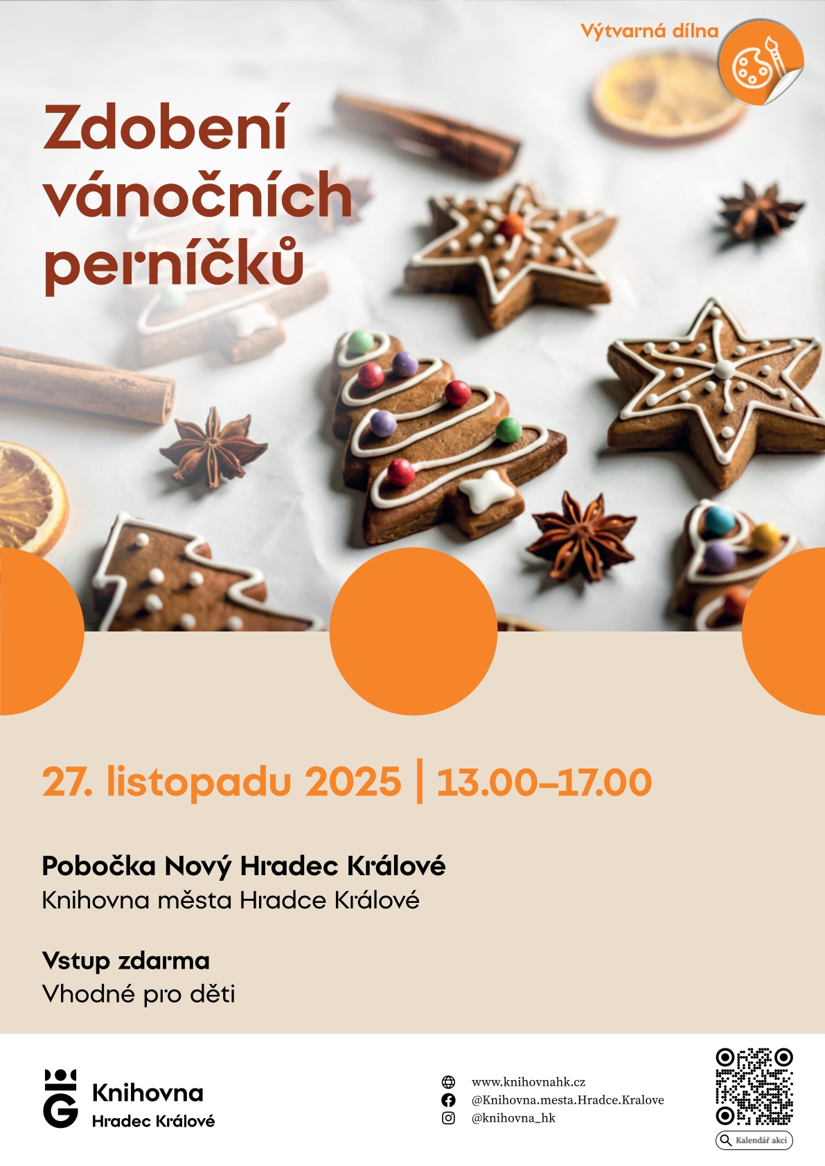 Zdobení vánočních perníčků