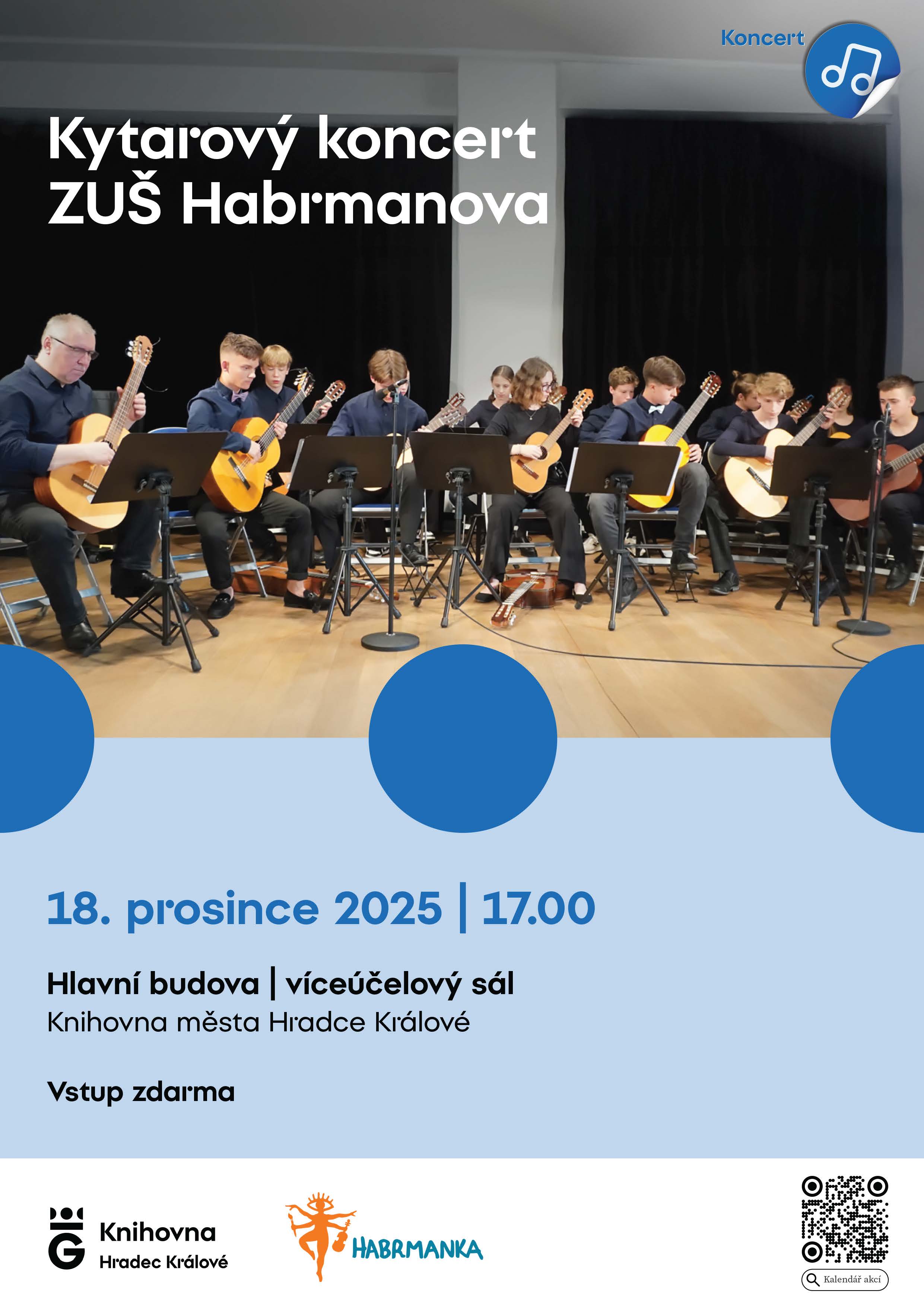 Kytarový koncert ZUŠ Habrmanova