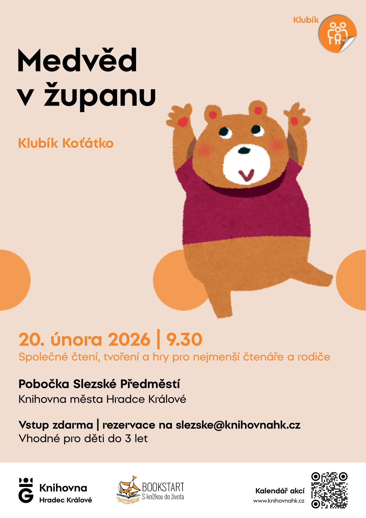 Klubík Koťátko – Medvěd v županu