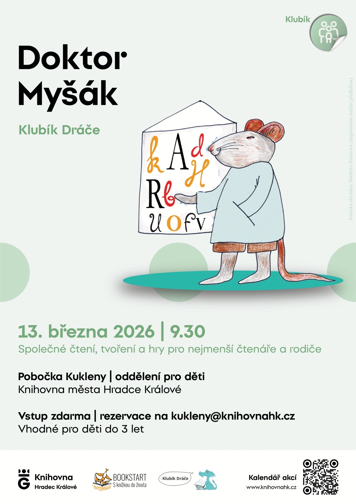 Klubík Dráče – Doktor Myšák