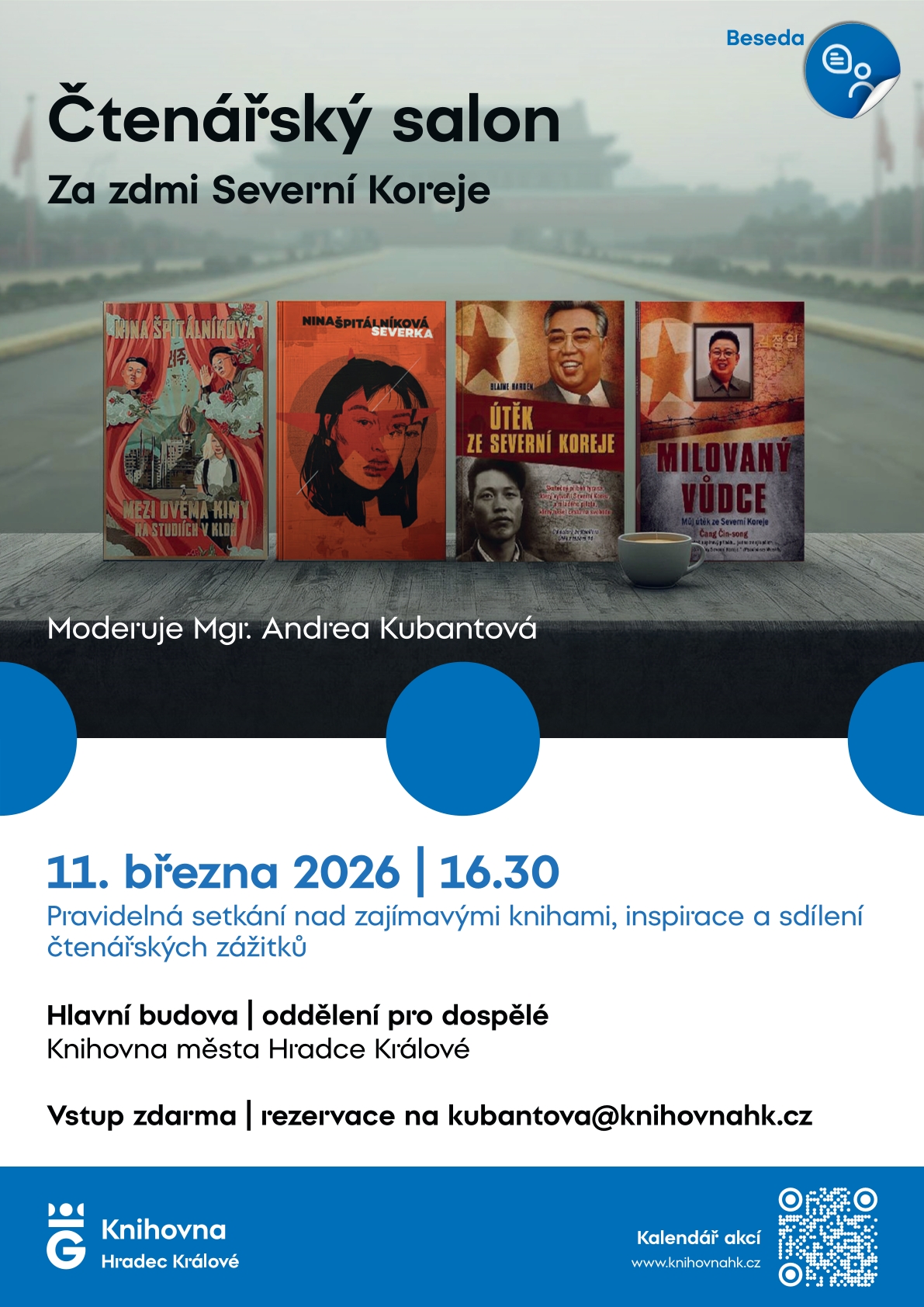 Čtenářský salon – Za zdmi Severní Koreje