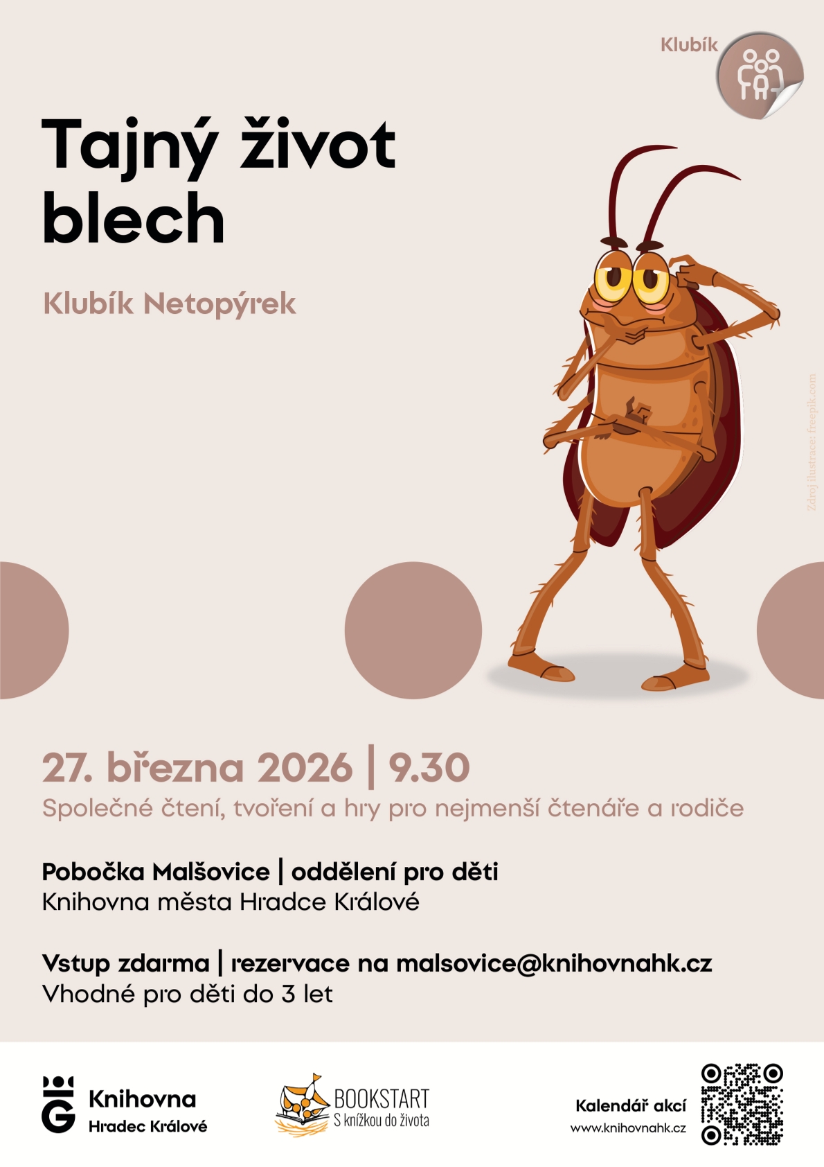 Klubík Netopýrek – Tajný život blech