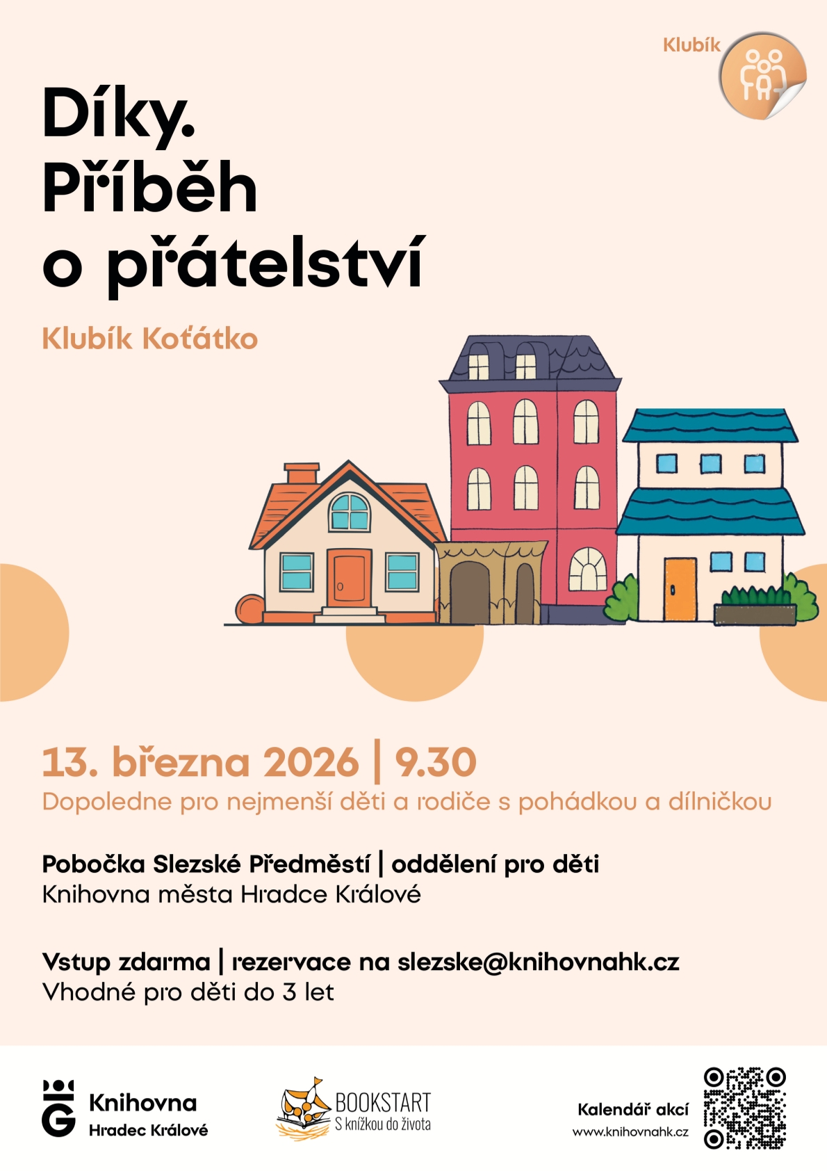 Klubík Koťátko – Díky. Příběh o přátelství