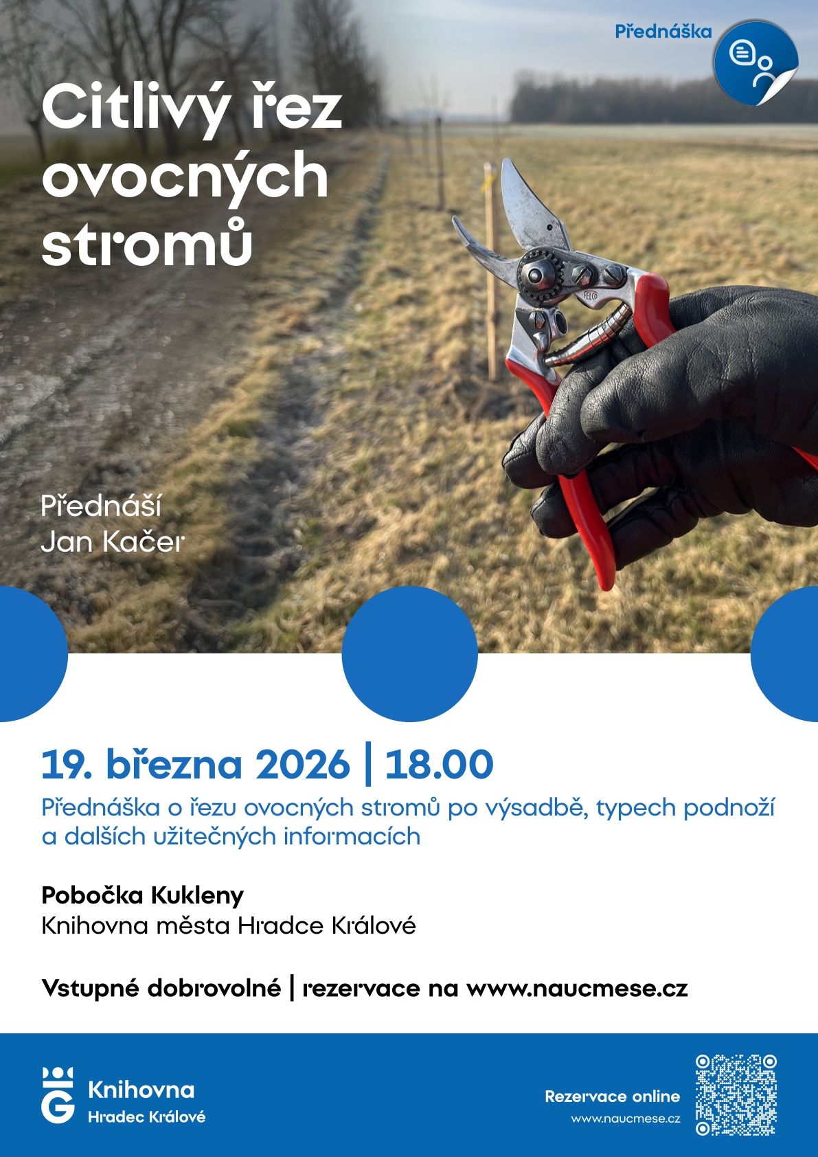 Citlivý řez ovocných stromů