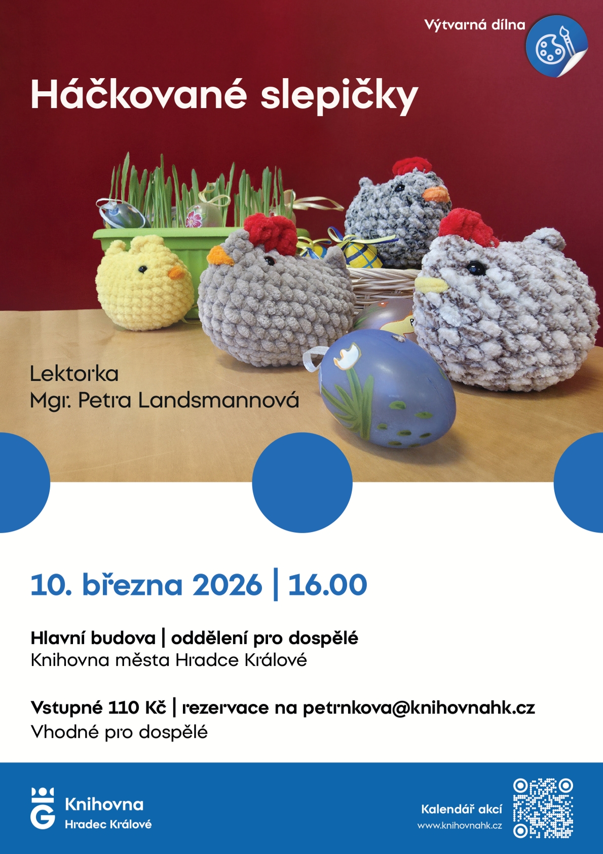 Háčkované slepičky