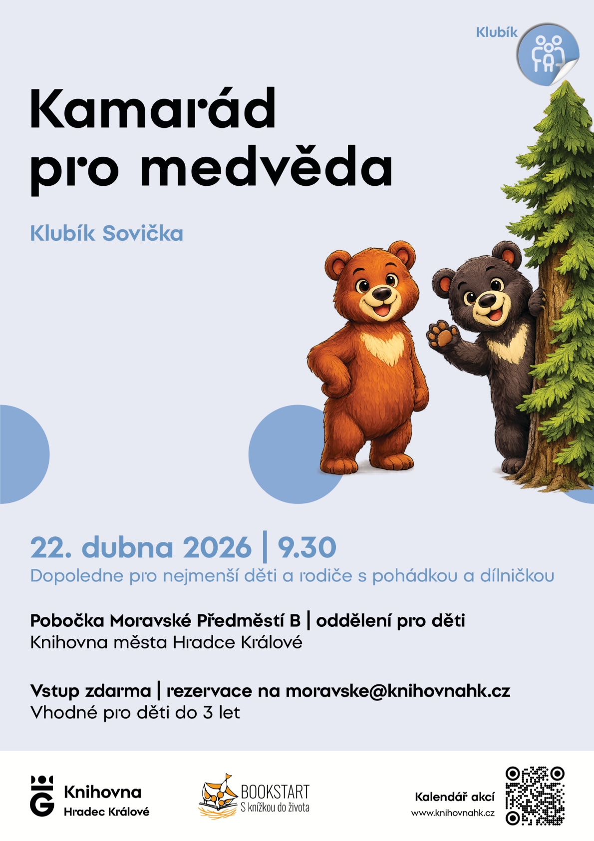 Klubík Sovička – Kamarád pro medvěda