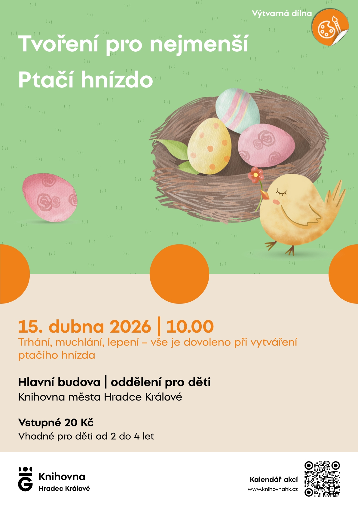 Tvoření pro nejmenší – Ptačí hnízdo 