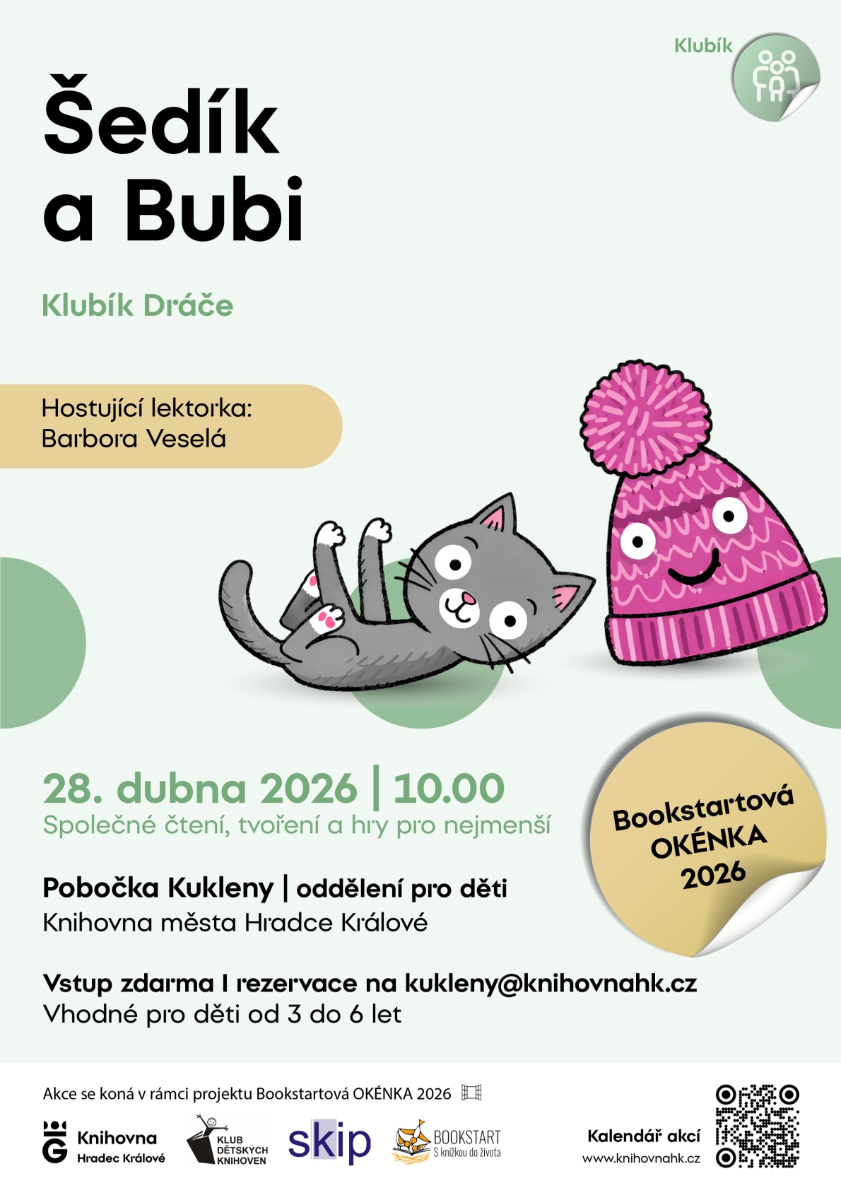 Klubík Dráče – Šedík a Bubi