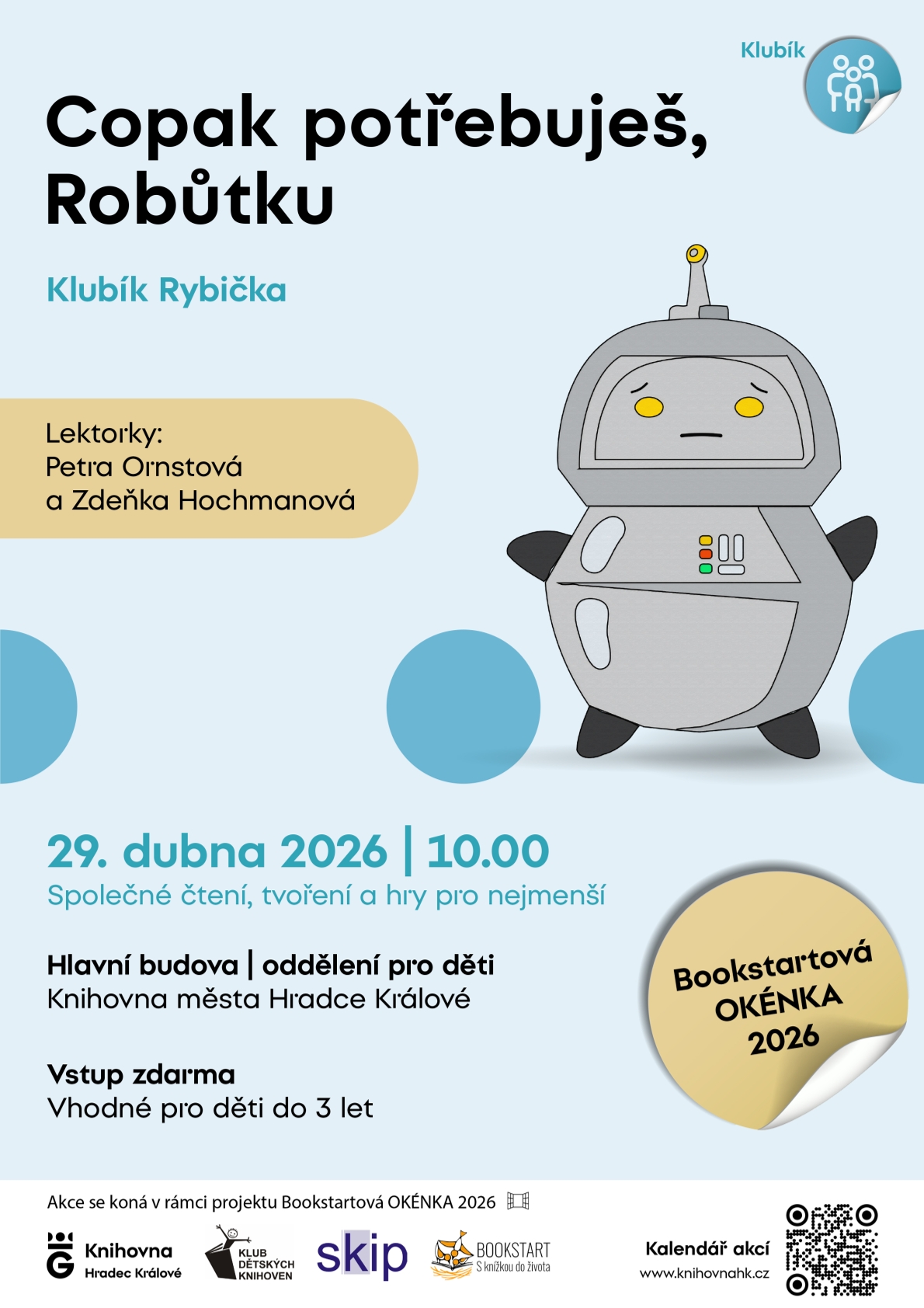 Klubík Rybička – Copak potřebuješ, Robůtku?