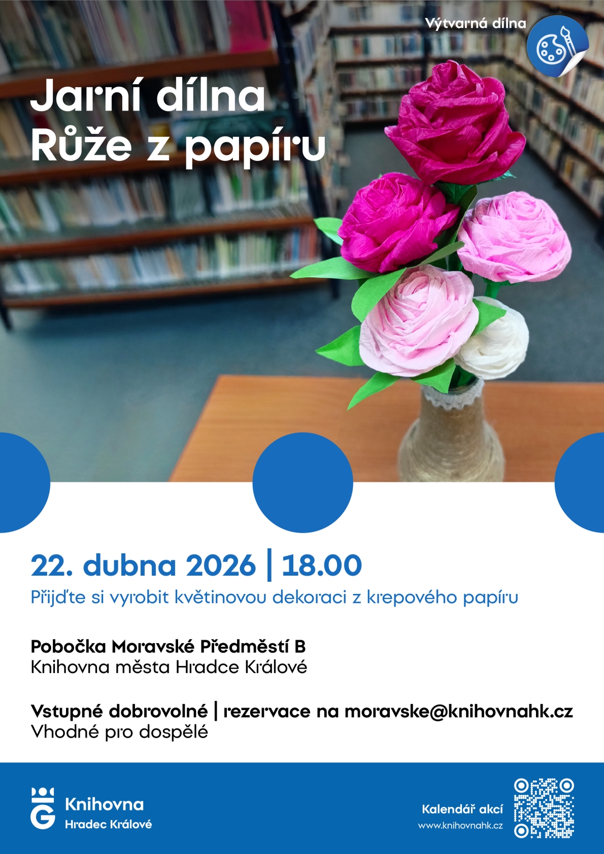 Jarní dílna – Růže z papíru