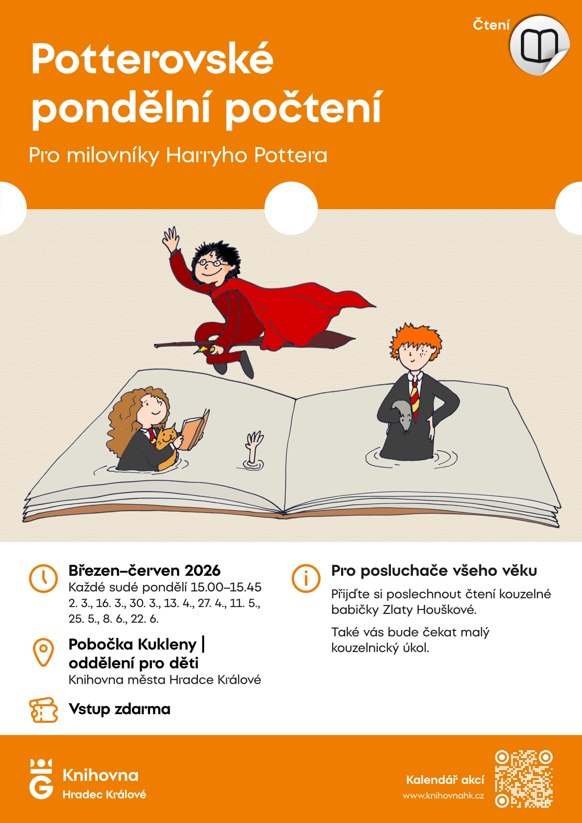 Potterovské pondělní počtení