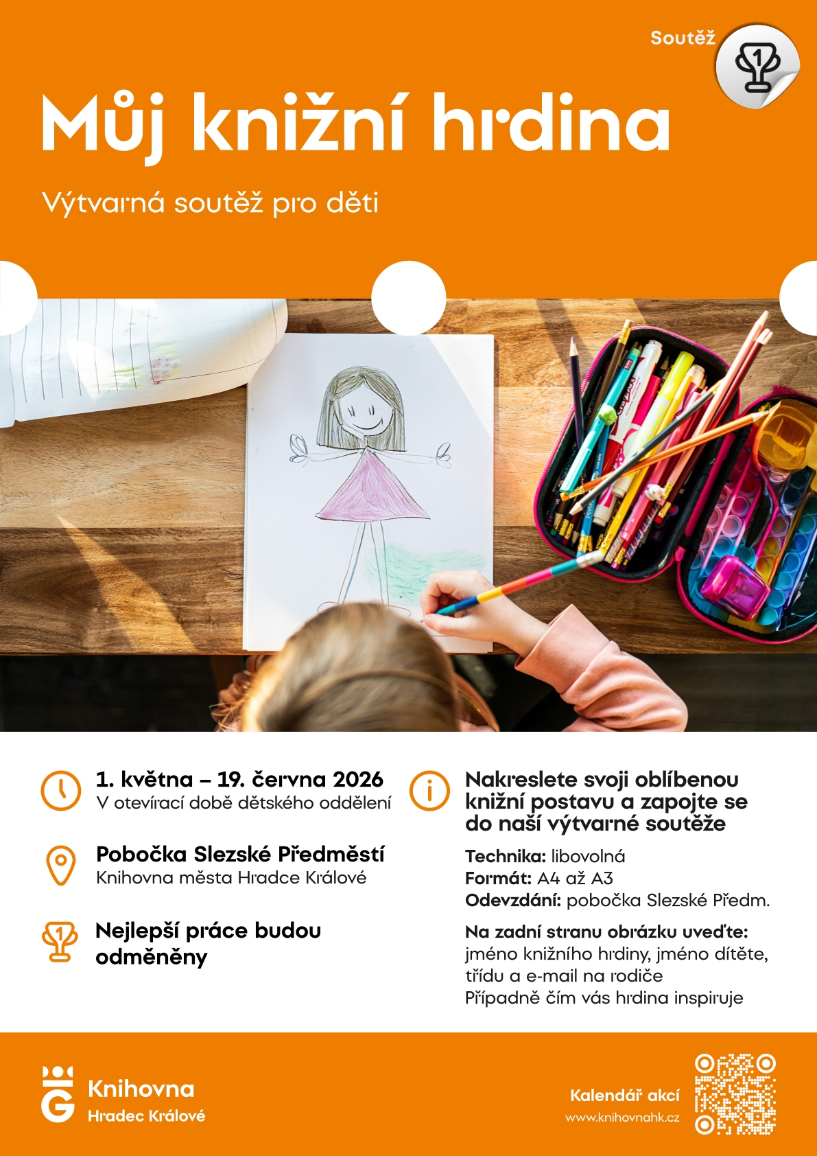 Výtvarná soutěž: Můj knižní hrdina