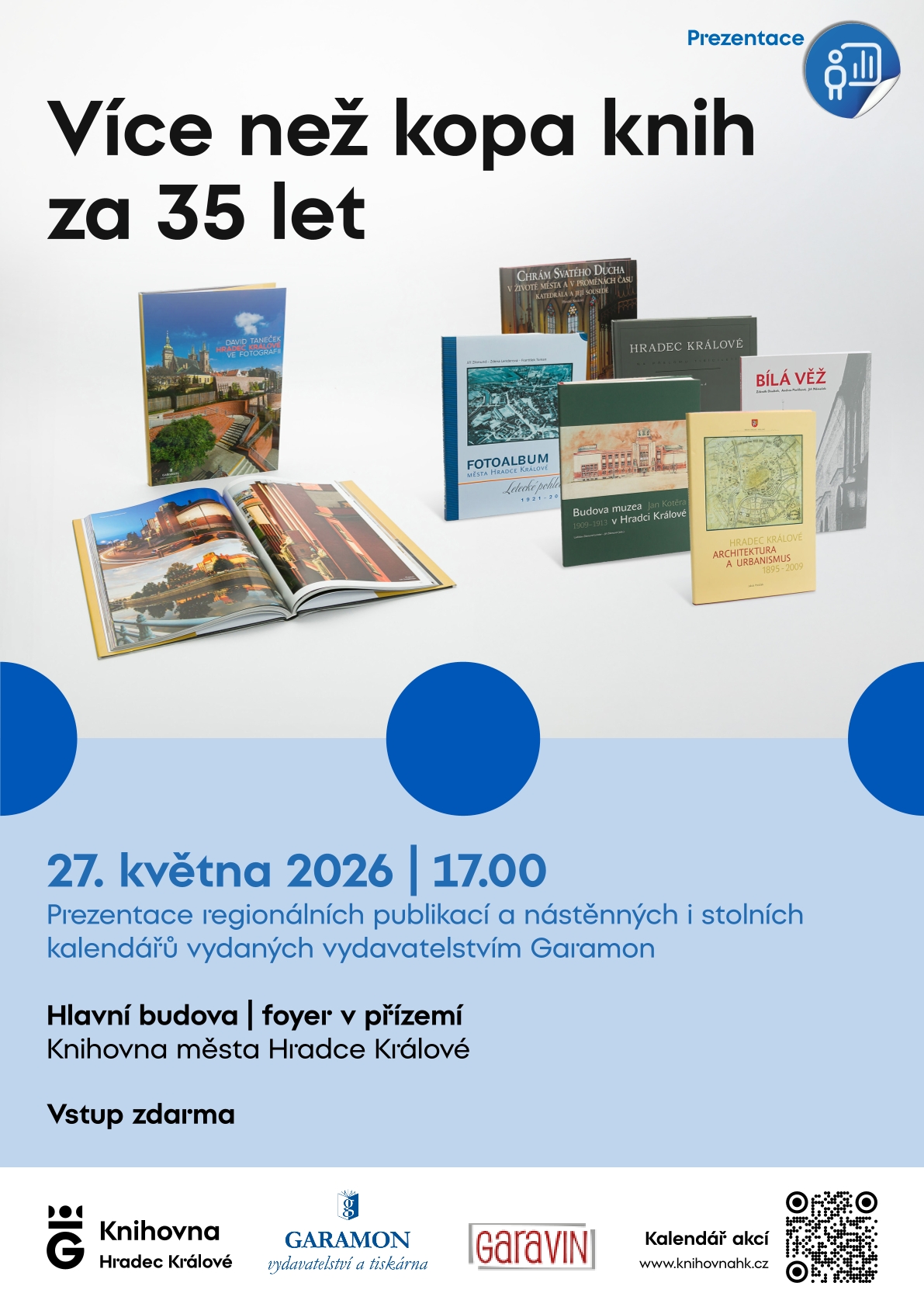 Více než kopa knih za 35 let