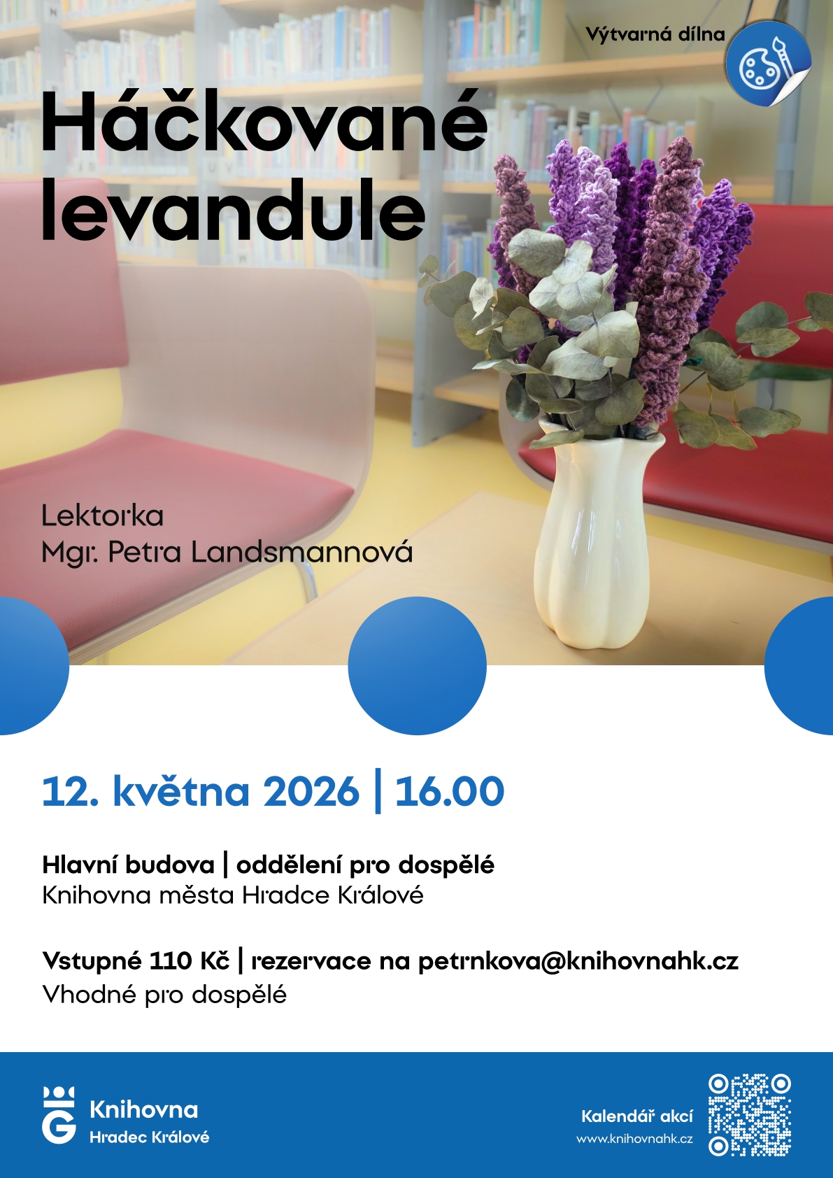 Háčkované levandule