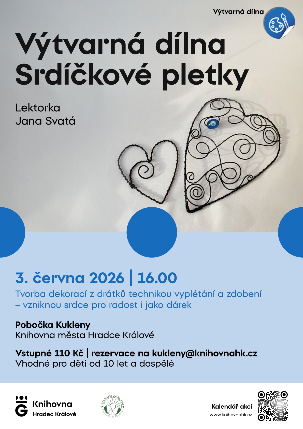 Výtvarná dílna – Srdíčkové pletky
