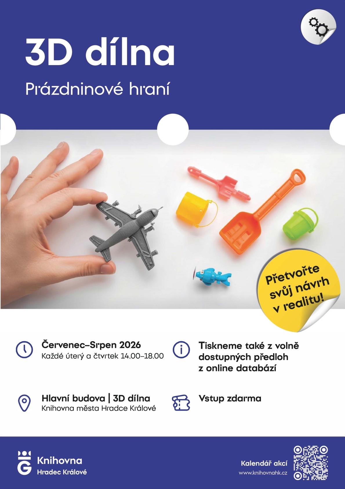 3D dílna – Prázdninové hraní