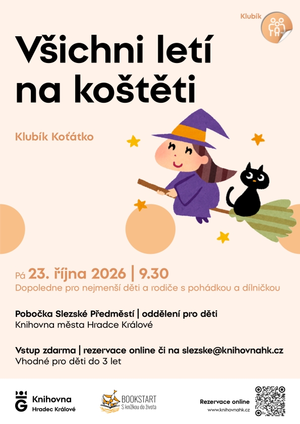Klubík Koťátko – Všichni letí na koštěti