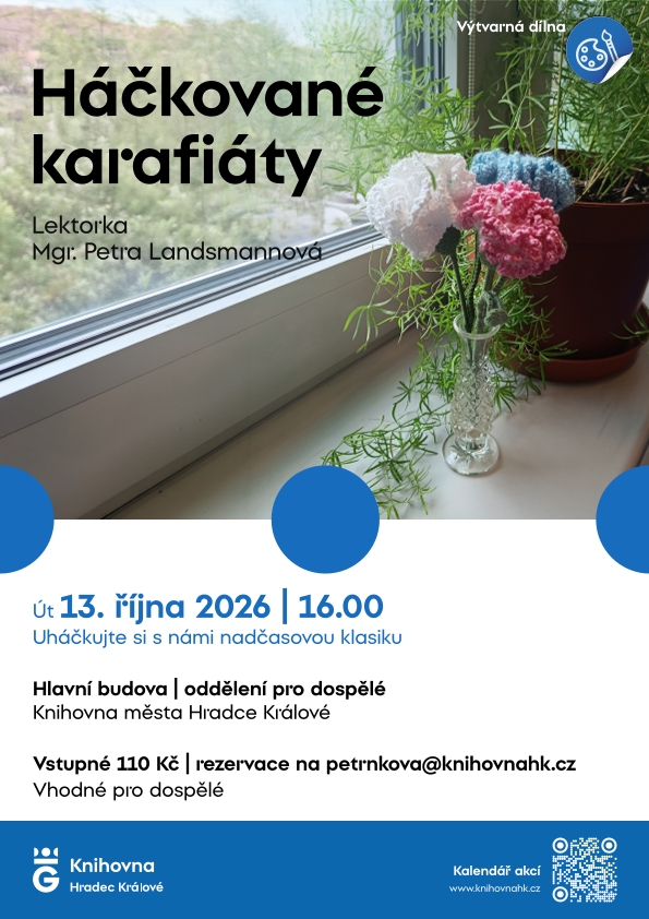 Háčkované karafiáty