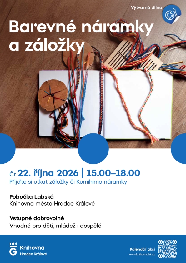 Barevné náramky a záložky