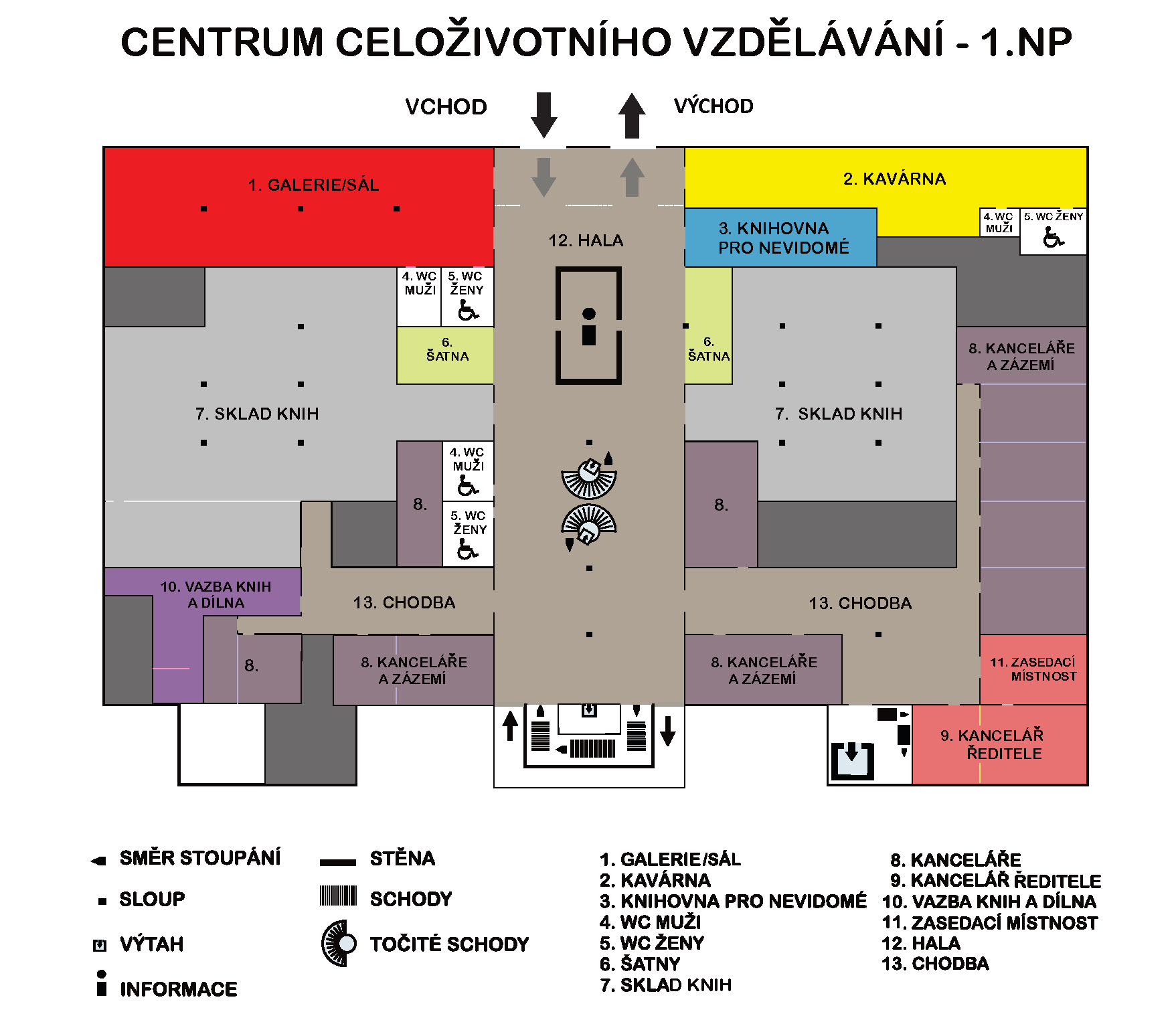 CCV plán 1NP